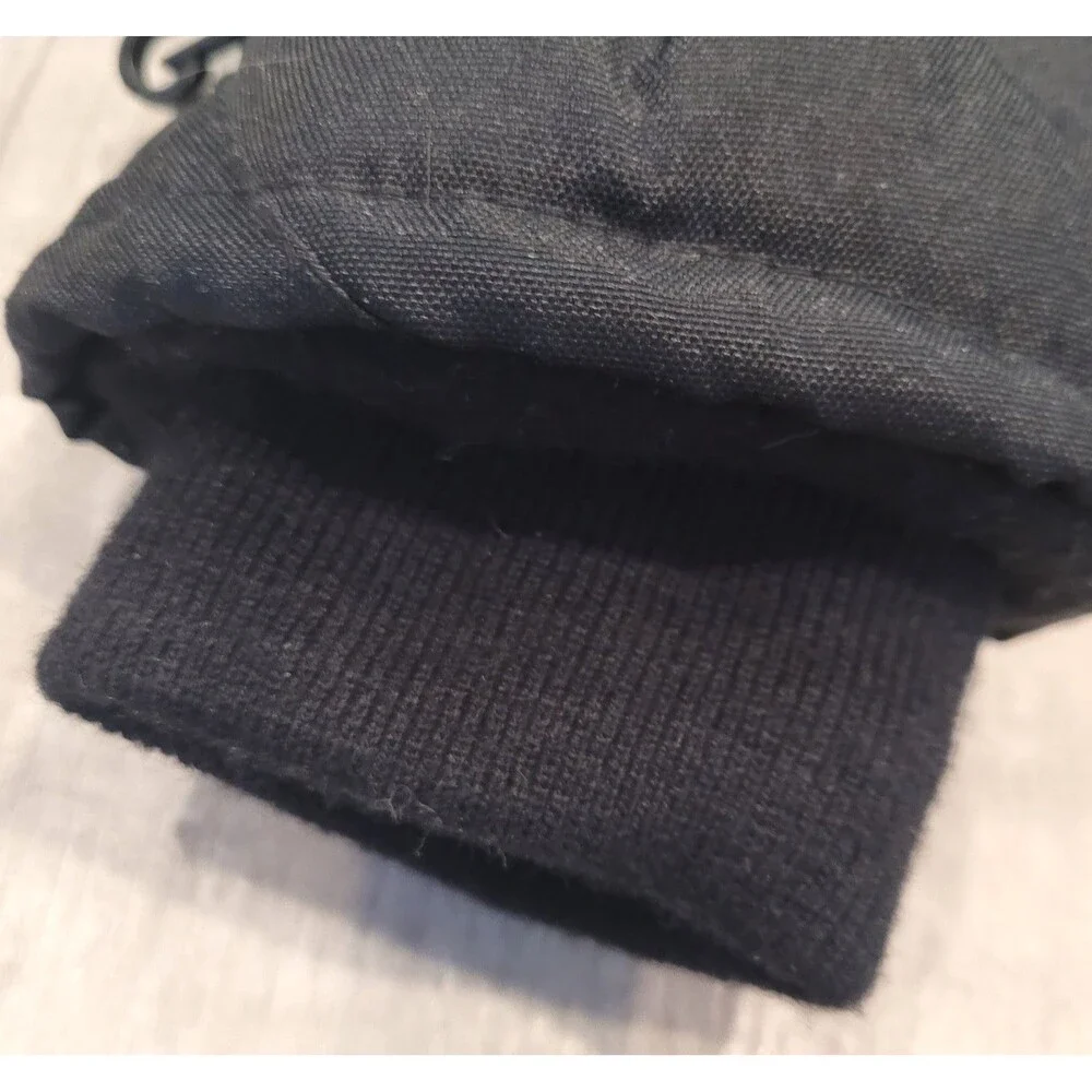 3M Thinsulate 40 Gram Ski Gloves Winter Size Small Black Thick Adjustable